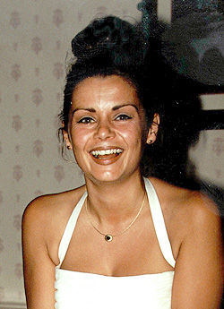 Kirsty at her wedding